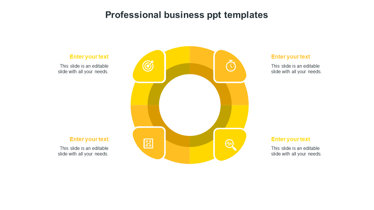 Free - Our Professional Business PPT Templates For Presentation
